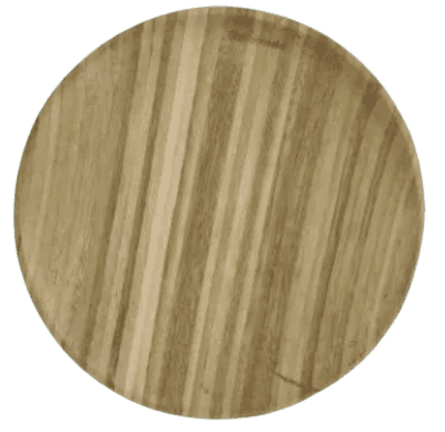 Bamboo Round Laminated Plate