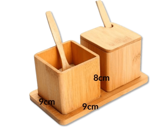 Bamboo Spice Container