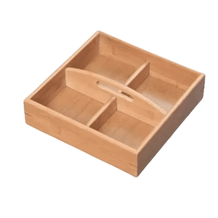 Bamboo Tray Organizer