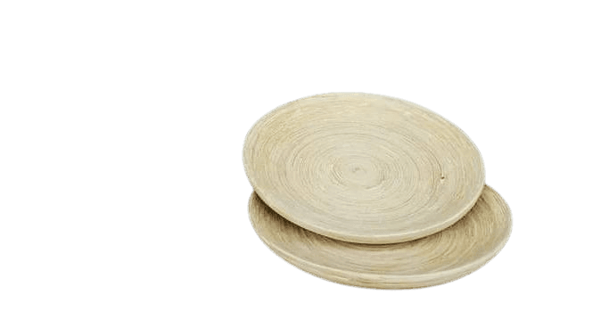 Bamboo Coil Plate